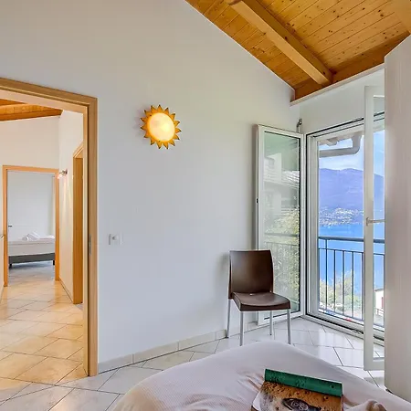 Apartmán Casa Zaira 1 2Br In Caviano Gambarogno - Happy Rentals Caviano