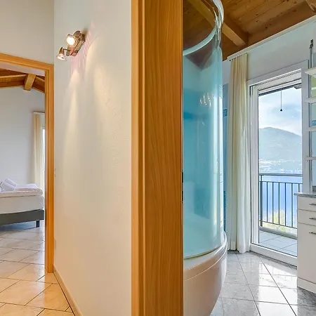 Casa Zaira 1 2Br In Caviano Gambarogno - Happy Rentals Apartmán Caviano