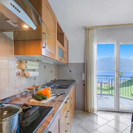 Casa Zaira 1 2Br In Caviano Gambarogno - Happy Rentals Apartmán Caviano